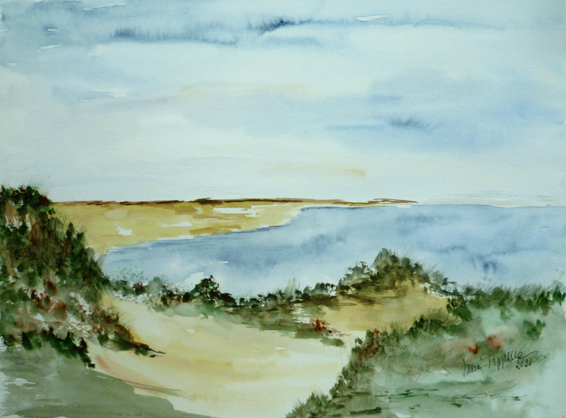 Dünen Aquarell 2026 24 x 32 cm
